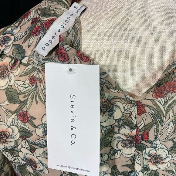 NWT Floral Mini Dress  - Picture 12 of 15